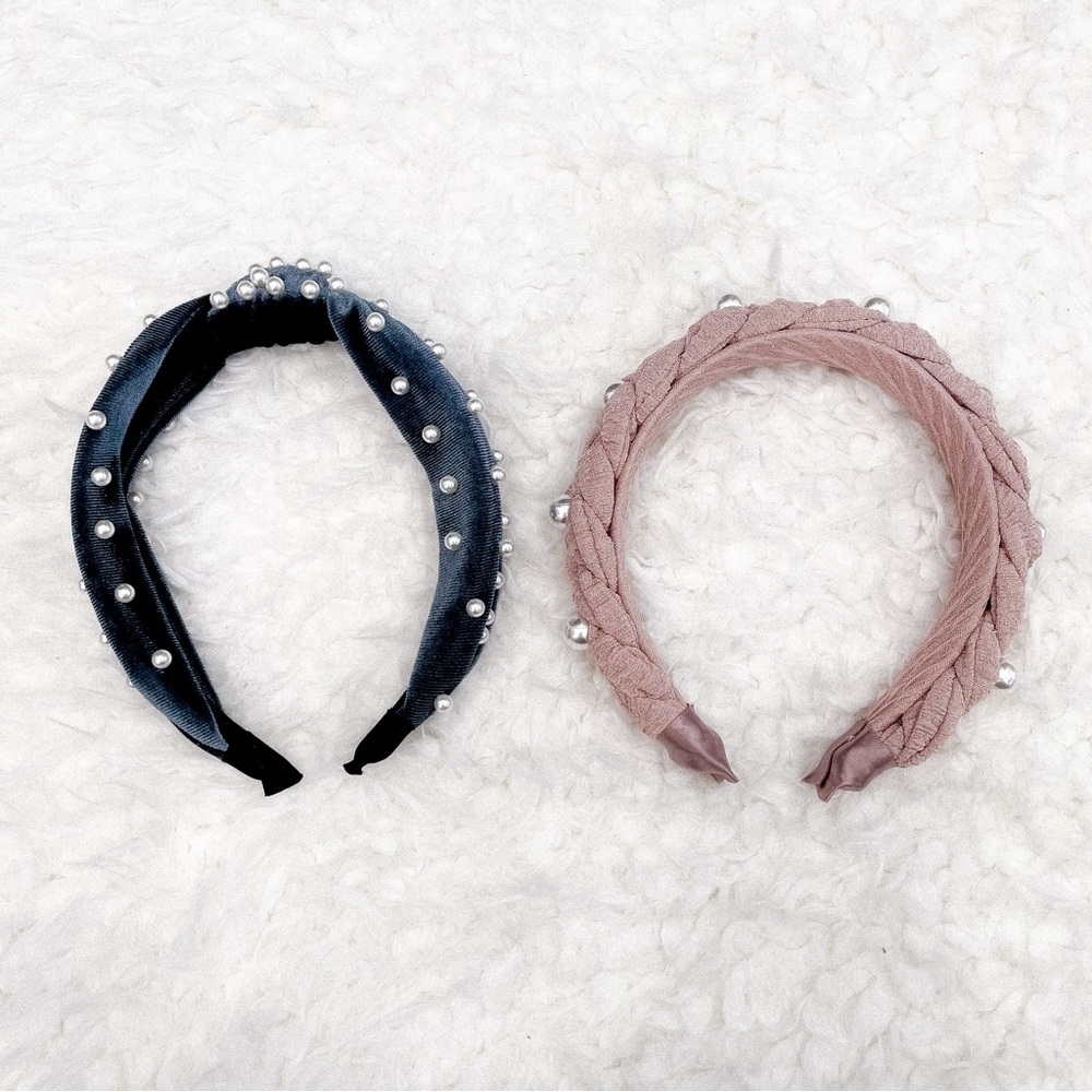 new set of 2 anthropologie headbands